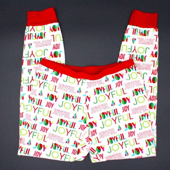 Wondershop Other - Pajama Bottoms "Joyful" Red/White (S)